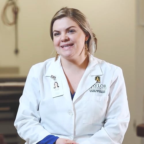 Nursing student in the online DNP program at Baylor University Online