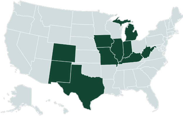 nurse-midwifery state authorization map