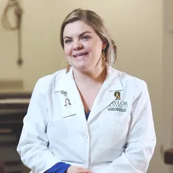 Nursing student in the online DNP program at Baylor University Online